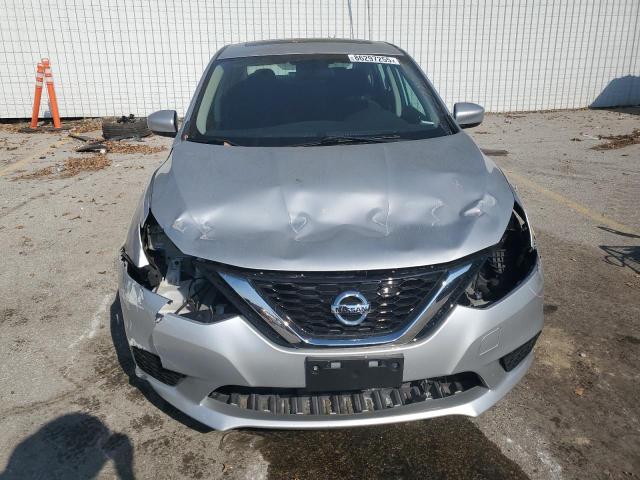 3N1AB7AP8KY255803 - 2019 NISSAN SENTRA S SILVER photo 5