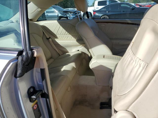 WDBTJ56H66F183705 - 2006 MERCEDES-BENZ CLK 350 BLUE photo 10