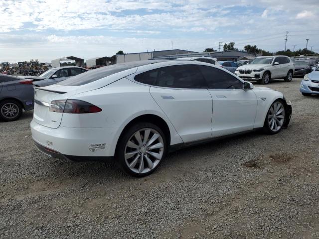5YJSA1DP1DFP06873 - 2013 TESLA MODEL S Beyaz fotoğraf 3