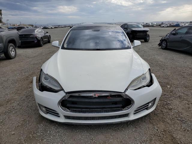 5YJSA1DP1DFP06873 - 2013 TESLA MODEL S Beyaz fotoğraf 5