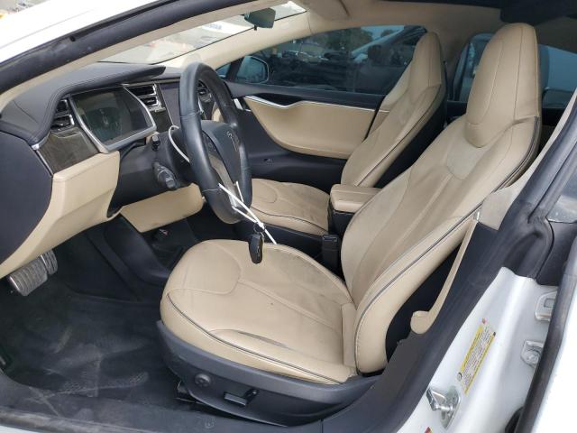 5YJSA1DP1DFP06873 - 2013 TESLA MODEL S Beyaz fotoğraf 7
