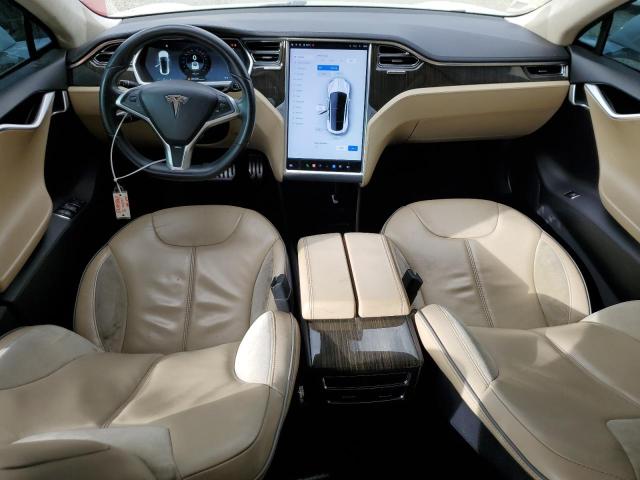 5YJSA1DP1DFP06873 - 2013 TESLA MODEL S Beyaz fotoğraf 8