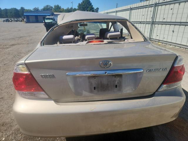 4T1BE32K15U083489 - 2005 TOYOTA CAMRY LE BEIGE photo 6