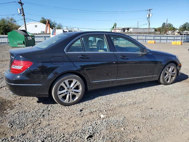 WDDGF8AB2EA923034 - 2014 MERCEDES-BENZ C 300 4MATIC BLACK photo 3