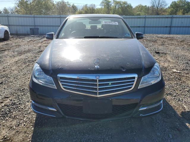 WDDGF8AB2EA923034 - 2014 MERCEDES-BENZ C 300 4MATIC BLACK photo 5