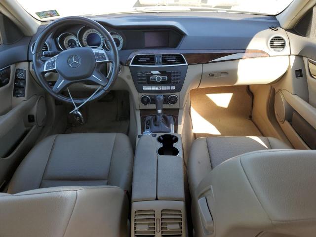 WDDGF8AB2EA923034 - 2014 MERCEDES-BENZ C 300 4MATIC BLACK photo 8