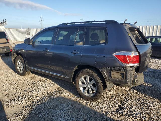 5TDZK3EH3DS142363 - 2013 TOYOTA HIGHLANDER BASE Grau Foto 2