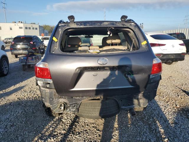 5TDZK3EH3DS142363 - 2013 TOYOTA HIGHLANDER BASE Grau Foto 6