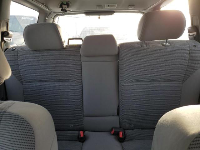 JF1SG63686H737602 - 2006 SUBARU FORESTER 2.5X SILVER photo 10