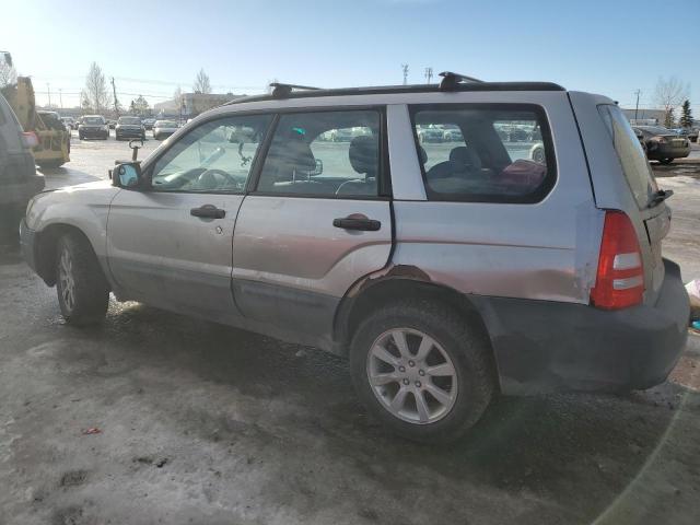 JF1SG63686H737602 - 2006 SUBARU FORESTER 2.5X SILVER photo 2