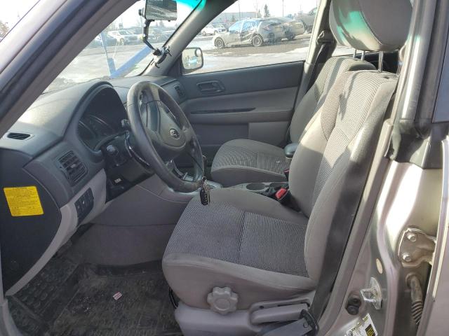 JF1SG63686H737602 - 2006 SUBARU FORESTER 2.5X SILVER photo 7