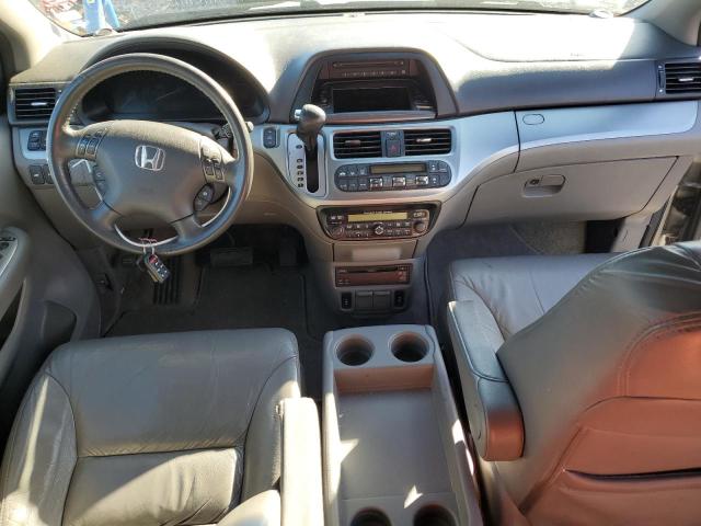 5FNRL38938B101632 - 2008 HONDA ODYSSEY TOURING SILVER photo 8