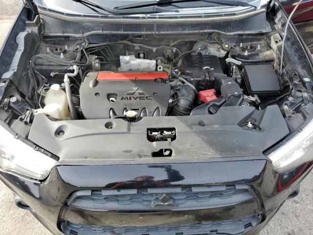 4A4AR3AU7EE026420 - 2014 MITSUBISHI OUTLANDER ES BLACK photo 12