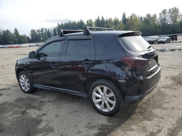 4A4AR3AU7EE026420 - 2014 MITSUBISHI OUTLANDER ES BLACK photo 2