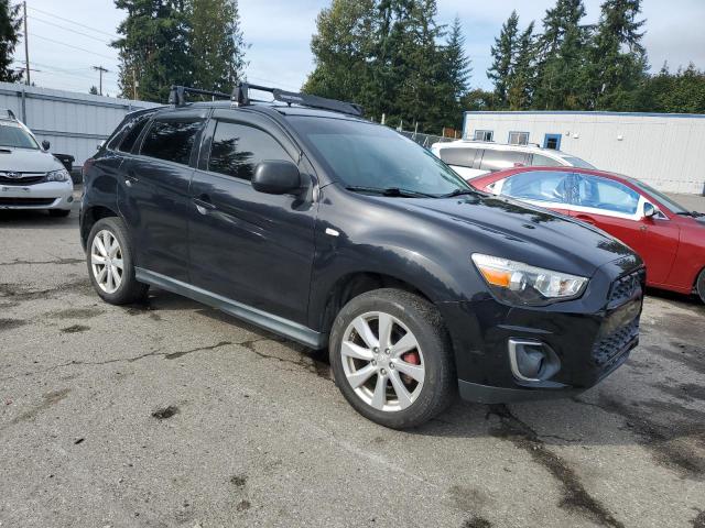 4A4AR3AU7EE026420 - 2014 MITSUBISHI OUTLANDER ES BLACK photo 4