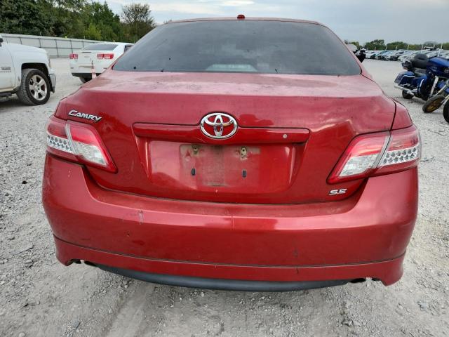 4T1BF3EKXAU506718 - 2010 TOYOTA CAMRY BASE RED photo 6
