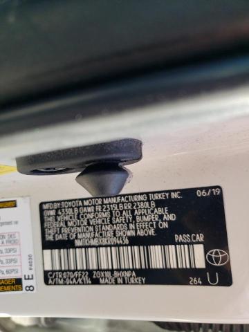 NMTKHMBX8KR094436 - 2019 TOYOTA C-HR XLE Ağ foto 13