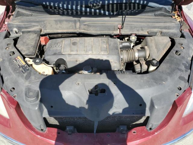 5GAEV23D19J200945 - 2009 BUICK ENCLAVE CXL MAROON photo 12