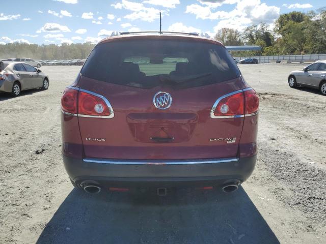 5GAEV23D19J200945 - 2009 BUICK ENCLAVE CXL MAROON photo 6