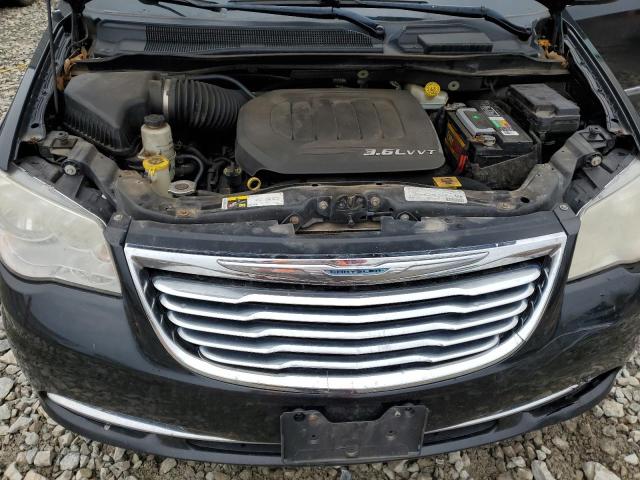 2C4RC1BG9DR559721 - 2013 CHRYSLER TOWN & COU TOURING BLACK photo 12