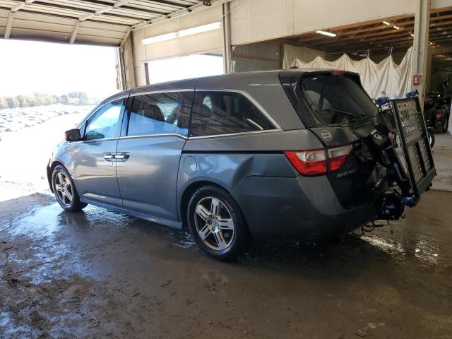 5FNRL5H93CB075294 - 2012 HONDA ODYSSEY TOURING GRAY photo 2