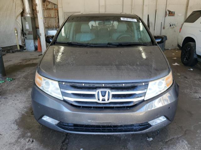 5FNRL5H93CB075294 - 2012 HONDA ODYSSEY TOURING GRAY photo 5