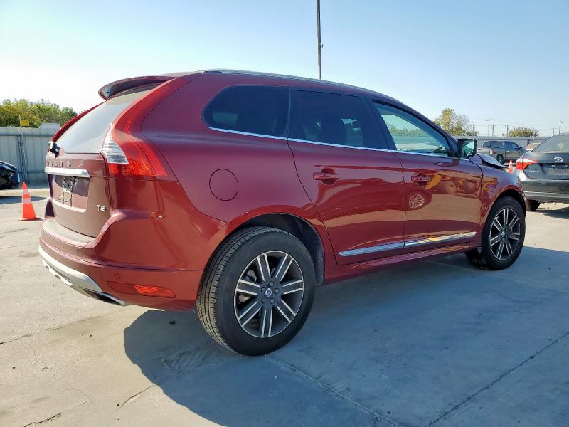 YV440MDR4H2208445 - 2017 VOLVO XC60 T5 DYNAMIC წითელი ფოტო 3