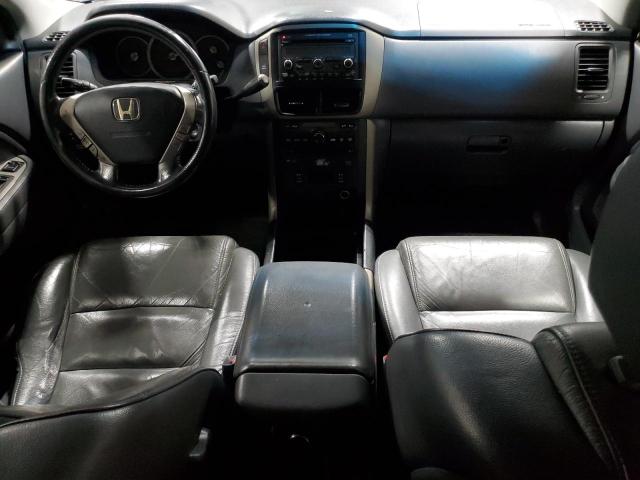 5FNYF28608B017562 - 2008 HONDA PILOT EXL BLUE photo 8