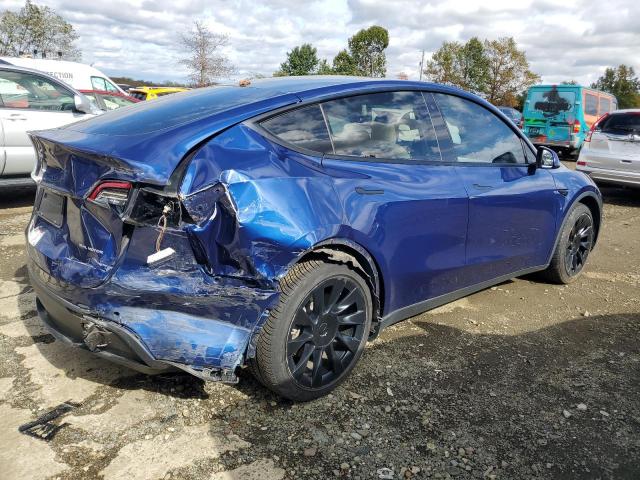 5YJYGDEE0LF027800 - 2020 TESLA MODEL Y ლურჯი ფოტო 3