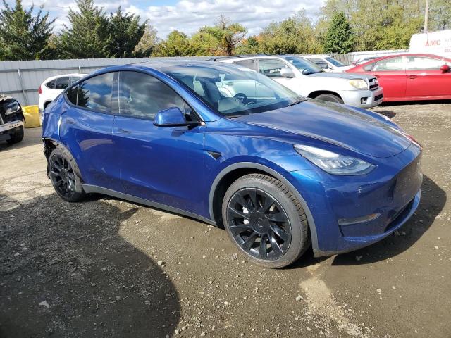 5YJYGDEE0LF027800 - 2020 TESLA MODEL Y ლურჯი ფოტო 4