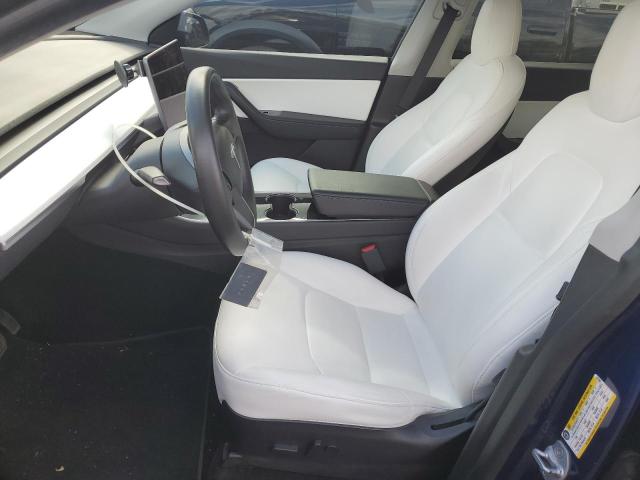 5YJYGDEE0LF027800 - 2020 TESLA MODEL Y ლურჯი ფოტო 7