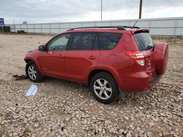 2T3DK4DVXBW045079 - 2011 TOYOTA RAV4 LIMITED RED photo 2