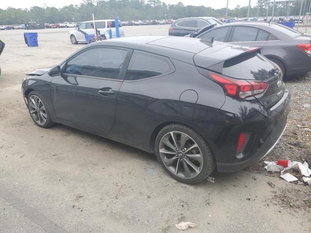 KMHTG6AF8LU020889 - 2020 HYUNDAI VELOSTER BASE Noir photo 2