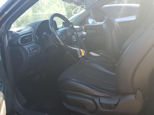 KMHTG6AF8LU020889 - 2020 HYUNDAI VELOSTER BASE Noir photo 7