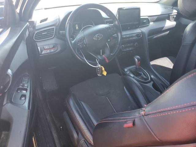 KMHTG6AF8LU020889 - 2020 HYUNDAI VELOSTER BASE Noir photo 8