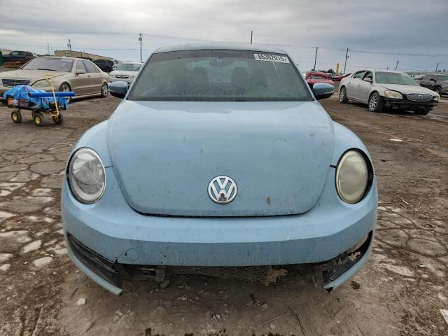 3VWHX7AT8EM614523 - 2014 VOLKSWAGEN BEETLE BLUE photo 5