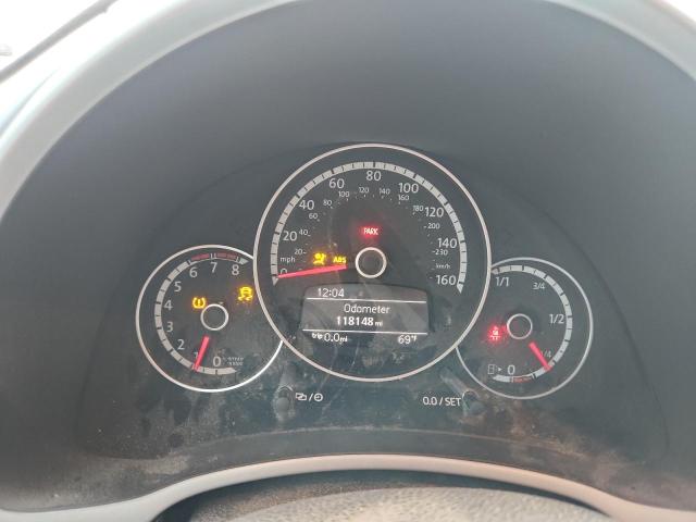 3VWHX7AT8EM614523 - 2014 VOLKSWAGEN BEETLE BLUE photo 9