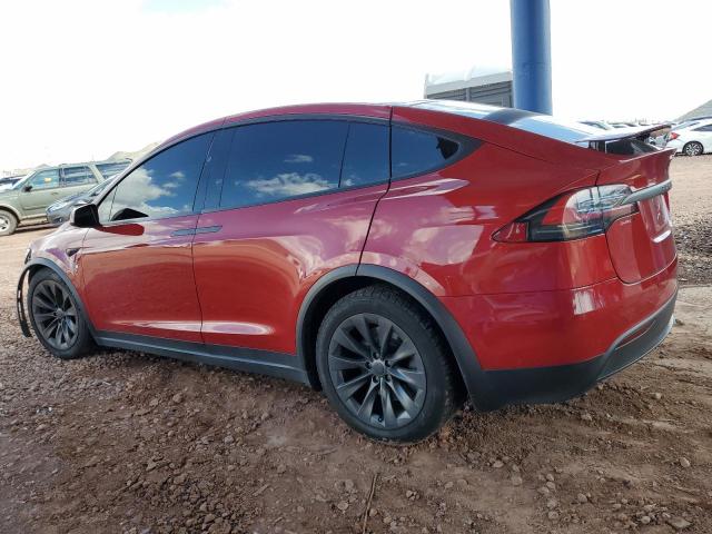5YJXCBE20LF220384 - 2020 TESLA MODEL X RED photo 2