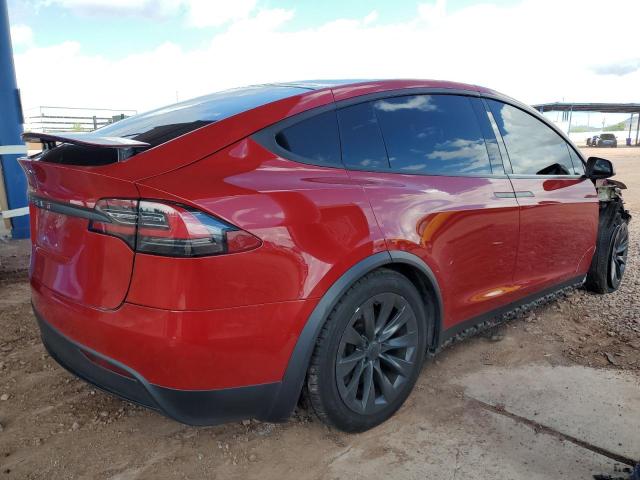 5YJXCBE20LF220384 - 2020 TESLA MODEL X RED photo 3