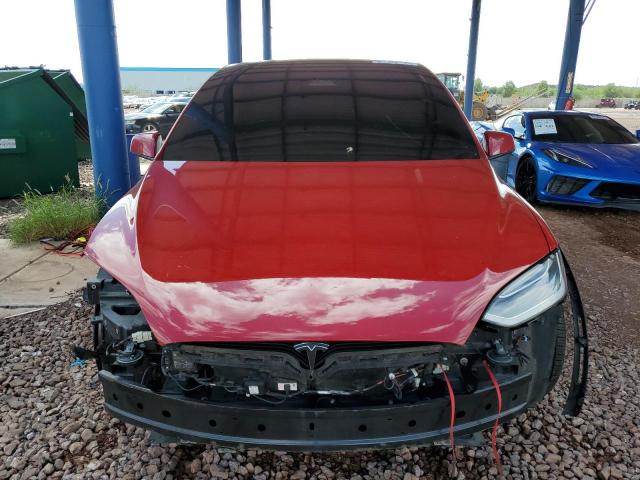 5YJXCBE20LF220384 - 2020 TESLA MODEL X RED photo 5