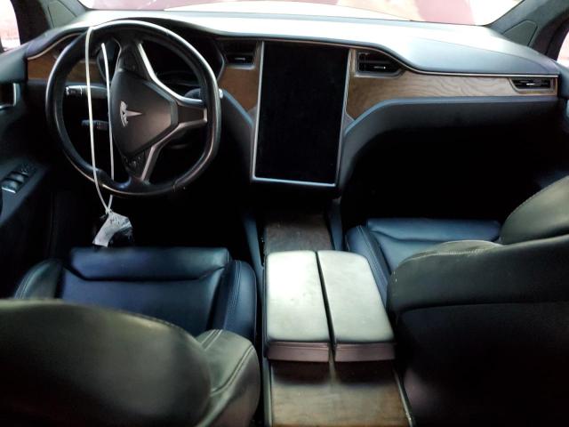 5YJXCBE20LF220384 - 2020 TESLA MODEL X RED photo 8