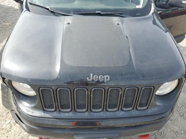 ZACCJBCB9JPH81454 - 2018 JEEP RENEGADE TRAILHAWK BLACK photo 12