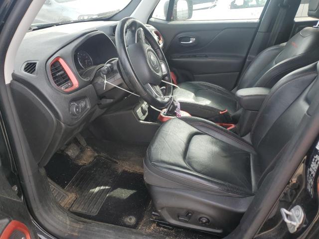 ZACCJBCB9JPH81454 - 2018 JEEP RENEGADE TRAILHAWK BLACK photo 7