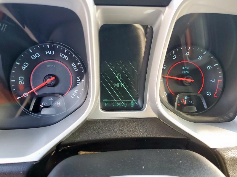 2G1FA1E33D9185536 - 2013 CHEVROLET CAMARO LS Մոխրագույն լուսանկար 9