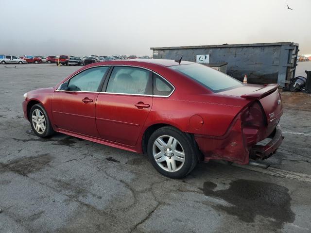 2G1WB5E33D1147467 - 2013 CHEVROLET IMPALA LT BURGUNDY photo 2