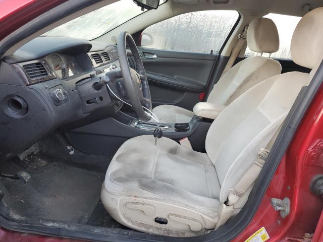 2G1WB5E33D1147467 - 2013 CHEVROLET IMPALA LT BURGUNDY photo 7