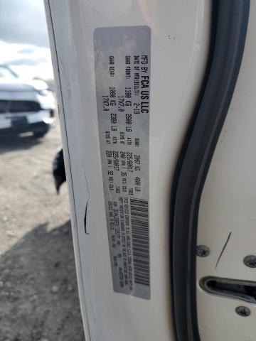 3C4NJDBB2KT729177 - 2019 JEEP COMPASS LATITUDE WHITE photo 13