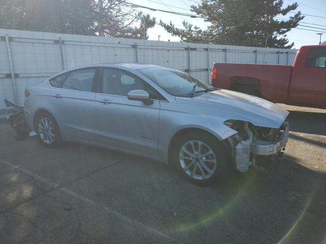 3FA6P0LU2KR167263 - 2019 FORD FUSION SE SILVER photo 4