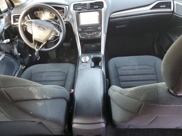 3FA6P0LU2KR167263 - 2019 FORD FUSION SE SILVER photo 8