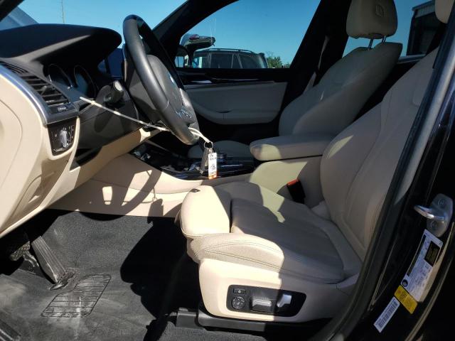 5UXTY3C09M9E25044 - 2021 BMW X3 SDRIVE30I BLACK photo 7